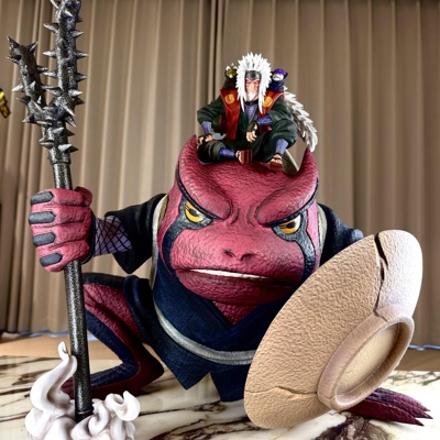 火影忍者手办动漫盲盒自来也夜凯须佐鼬佐助鸣人大型景品模型摆件