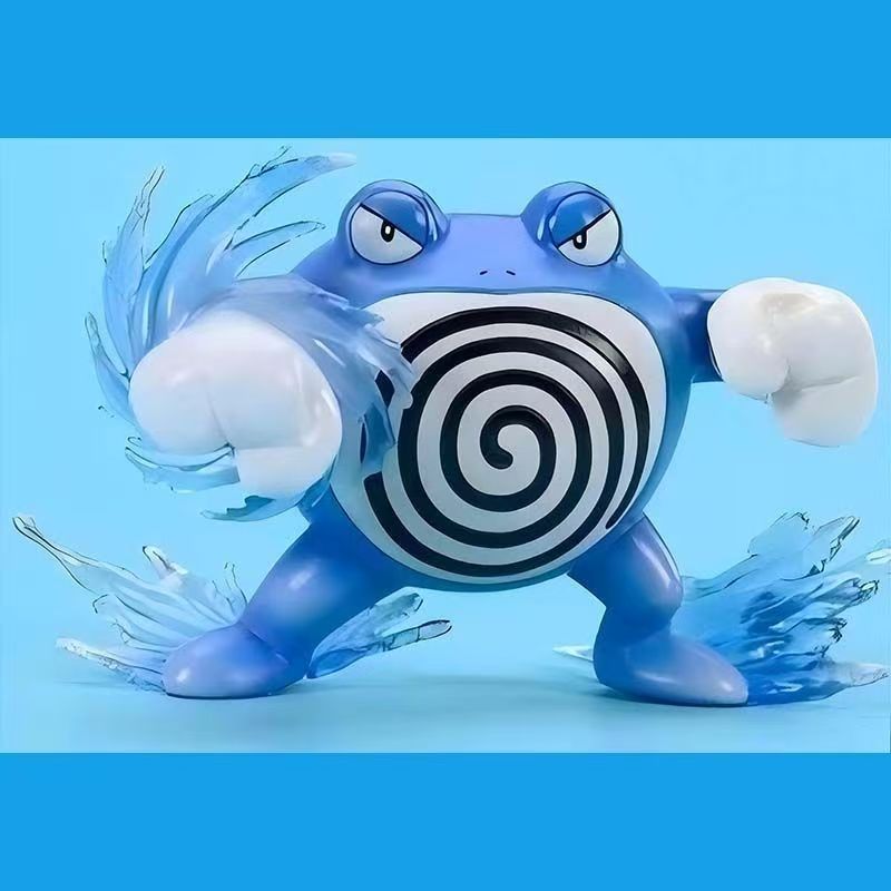 BKM宠物精灵二次元周边雕像摆件快泳蛙手办潮玩动漫桌搭公仔模型