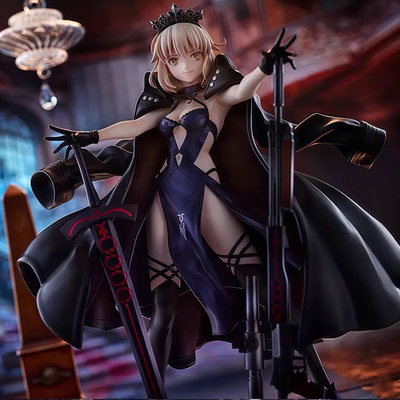 命运之夜阿尔托莉雅黑saber优质版fate二次元动漫手办模型摆件