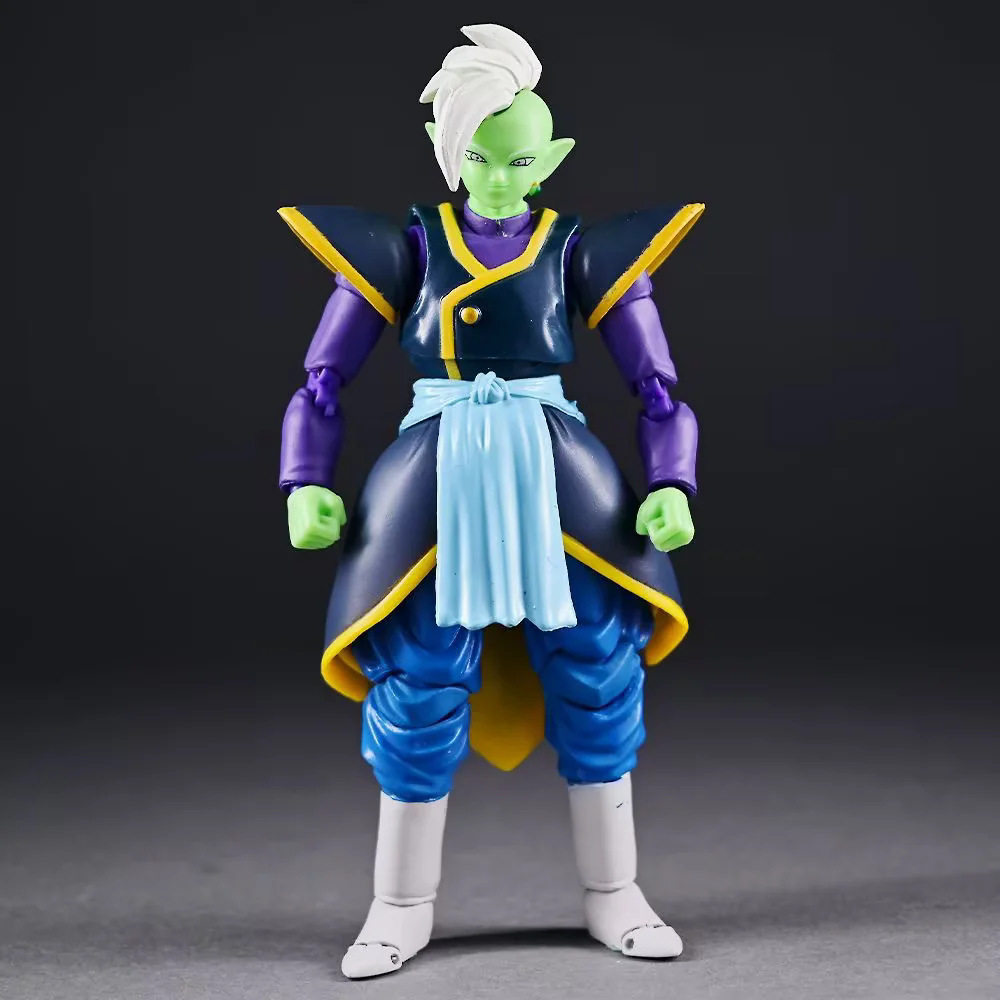 shf 七龙珠 狂信之徒 扎马斯界王神 1/12 可动手办 国产模型玩具