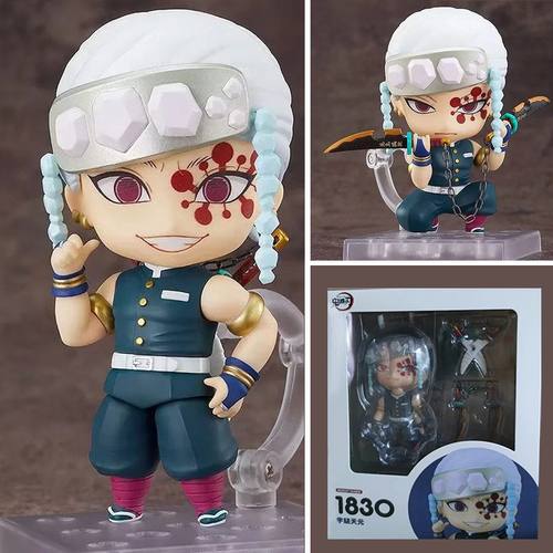 国产模型GSC 粘土人 1830 鬼灭之刃 宇髓天元  音柱 Q版 可动手办