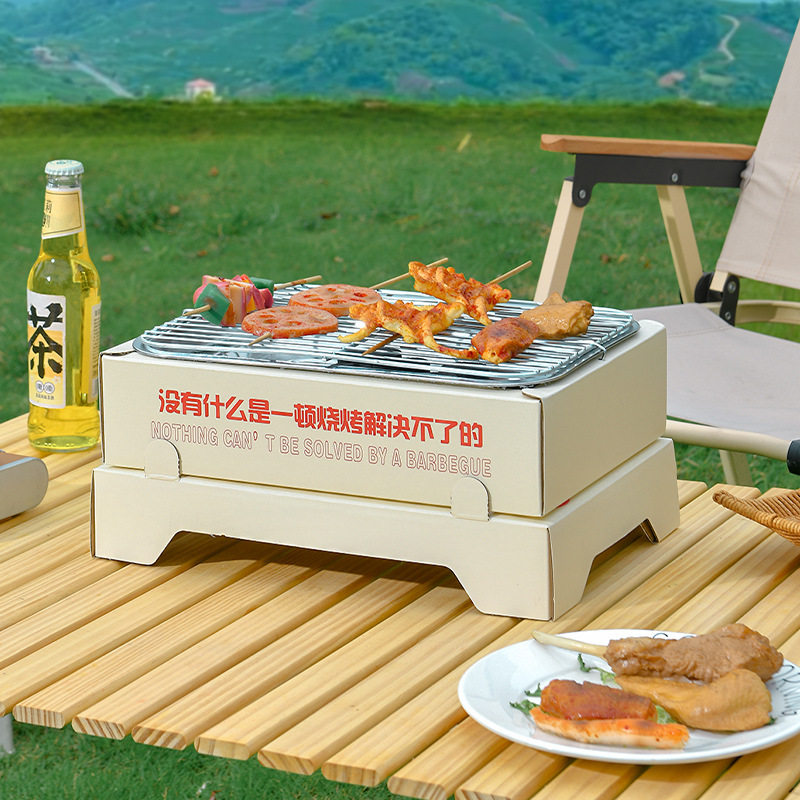 一次性烧烤炉烤架野餐炉具户外