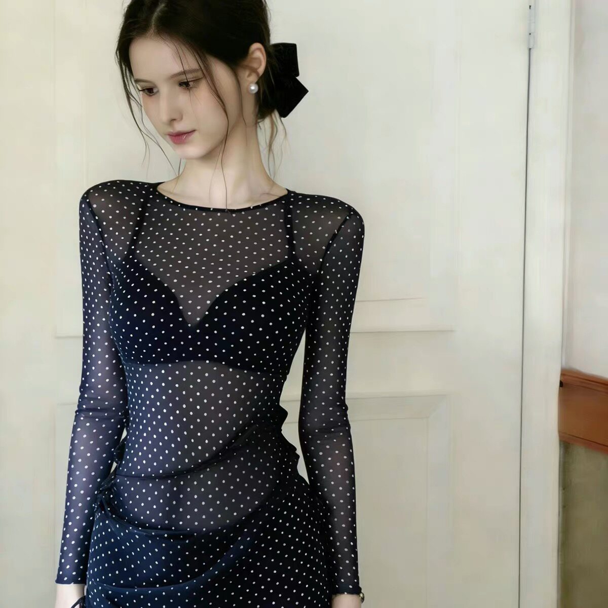 爱丽莎女分体显瘦比基尼三件套