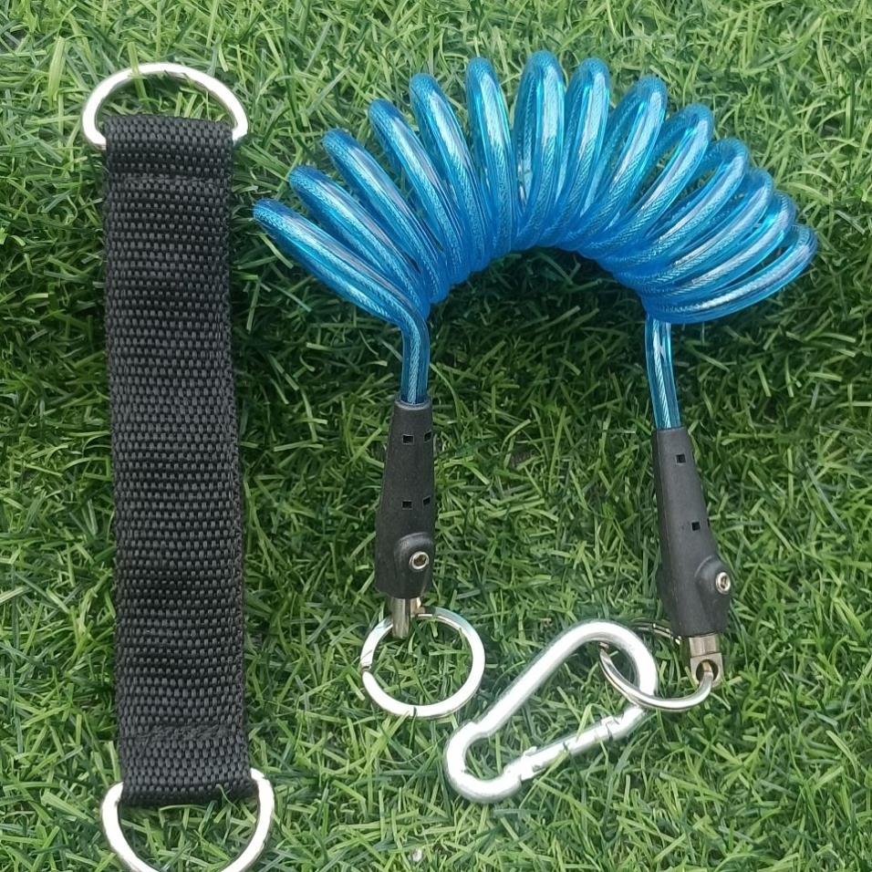 电动扳手专用安全绳加电动扳手绑带一套粗钢丝架子工木工带小挂钩