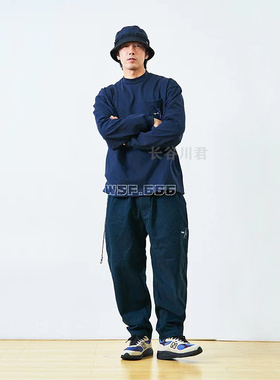 NAUTICA CHINO PANTS JAPAN长谷川昭雄日系复古锥形长裤男工装裤
