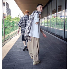 BEAMS SSZ JAPAN坐禅裤CHINO日系休闲宽松复古工装长裤休闲九分裤