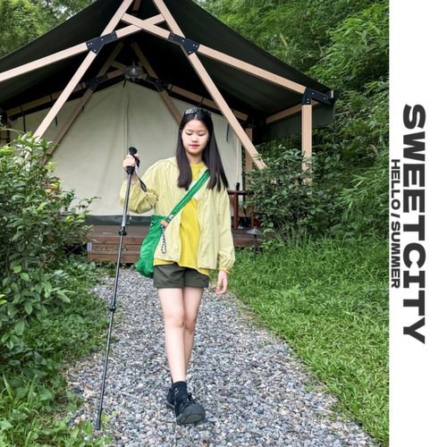 sweetcity独家定制 夏季儿童中性风百搭轻薄连帽防晒外套上衣