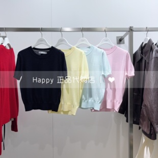 126120TK330多色圆领羊毛针织衫 26年春新款 LILY丽丽国内代购