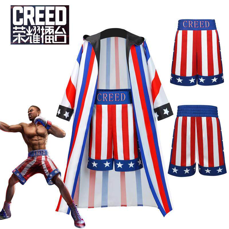 Creed荣耀擂台cosplay服装Creed荣耀擂台拳击手奎恩cos服装