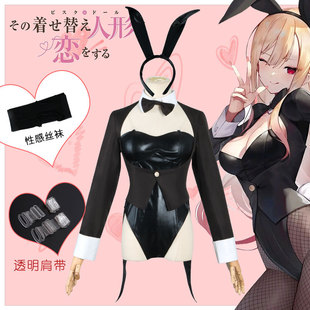 喜多川海梦兔女郎十六夜更纱cosplay服更衣人偶坠入爱河cos服