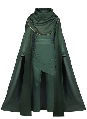 美剧洛基第二季cosplay服装洛基loki第二季Loki绿色披风全套男