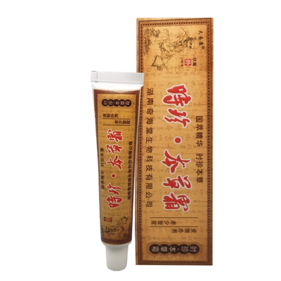 正品夫易康时珍本草霜皮肤痒
