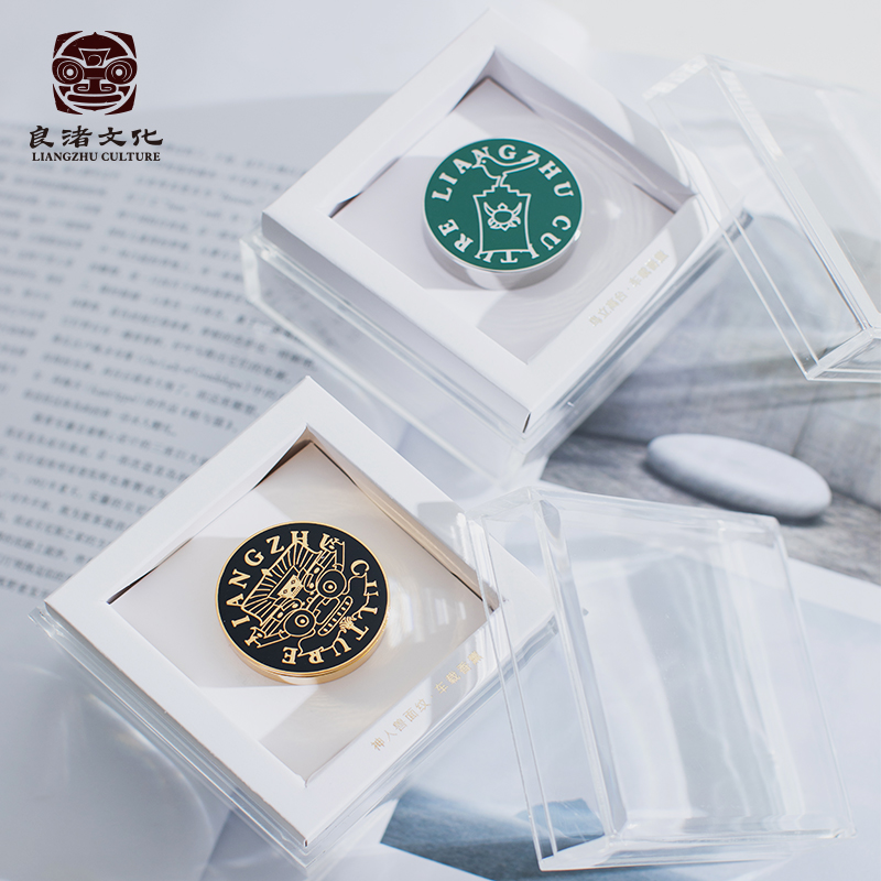 良渚博物院 车载香薰车内香水清新持久空气清新剂高级香氛 创意