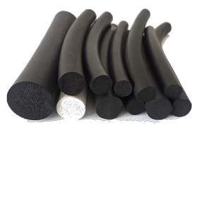 三元发泡圆棍圆柱海绵O型填缝车门异响塞空橡胶DPDM耐老化密封条