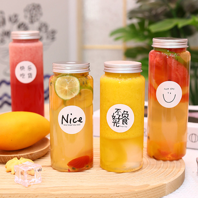 杨枝甘露一次性塑料奶茶瓶