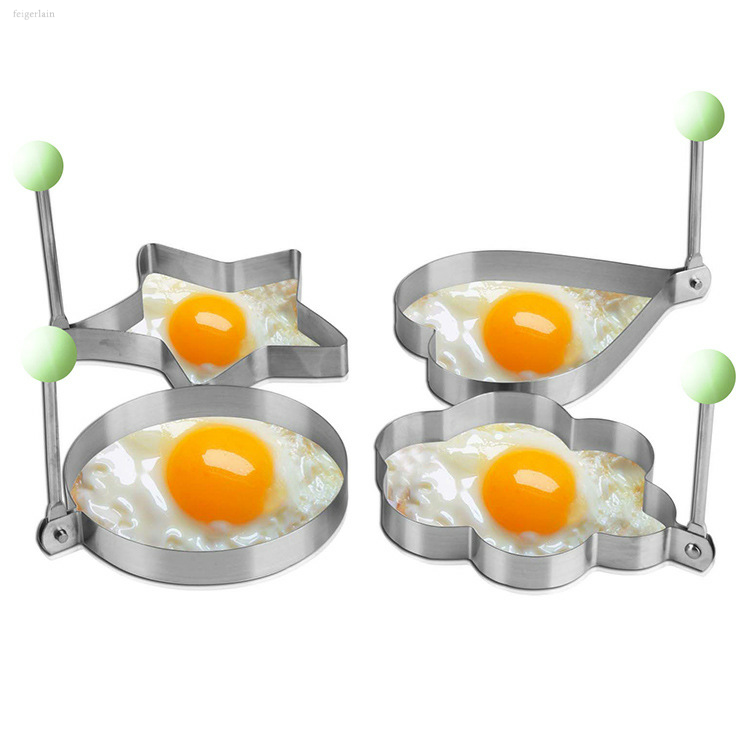 爱心神器.煎蛋器不锈钢煎蛋模具模子工具早餐星多状食品。