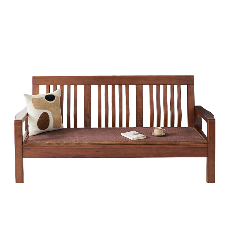 灯芯绒四季通用实木红木沙发垫防滑耐脏办公室沙发座垫定制飘窗垫