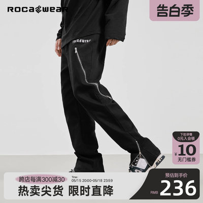 秋季休闲裤Rocawear直筒