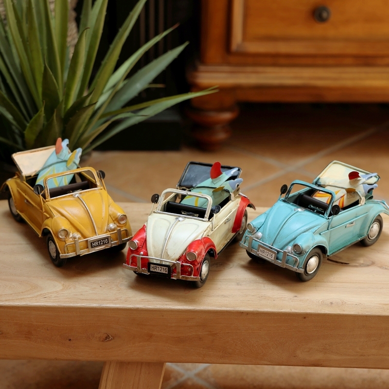 老爷车美式乡村风摆件家居装饰