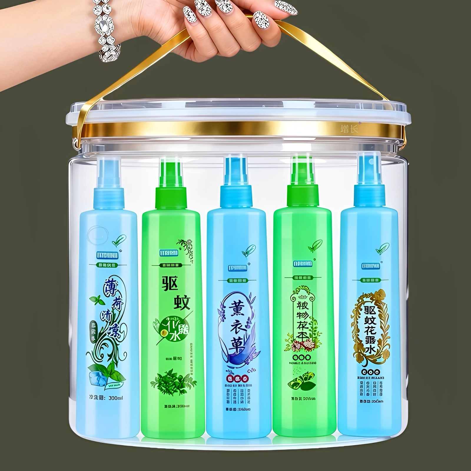 驱蚊花露水长效7小时清凉舒爽