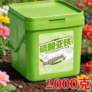 硫酸亚铁正牌正品酸性土壤通用型养花防黄叶植物果树铁树水溶补铁