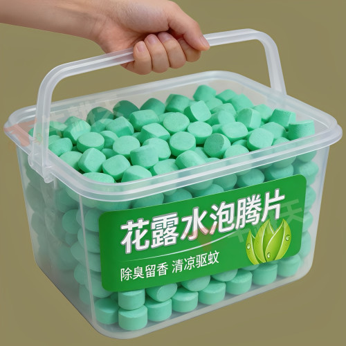 拖地花露水泡腾片家用清洗防蚊虫