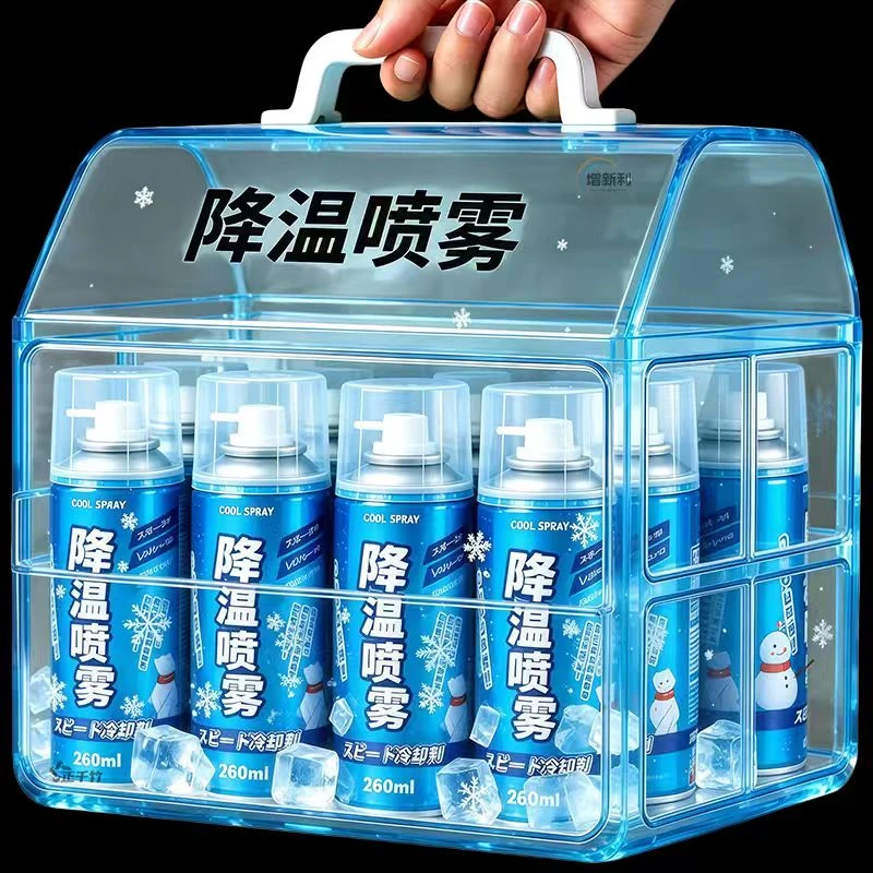 夏季居家车内冰感降温喷雾