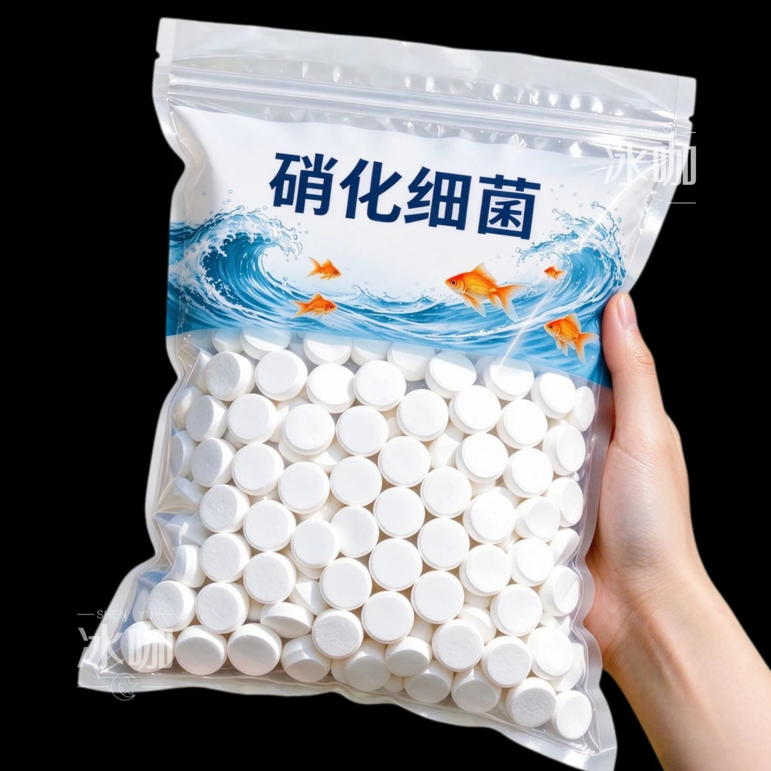超浓缩硝化细菌鱼缸净水剂清洁去黄水绿水浑水净化水质鱼缸净滤材