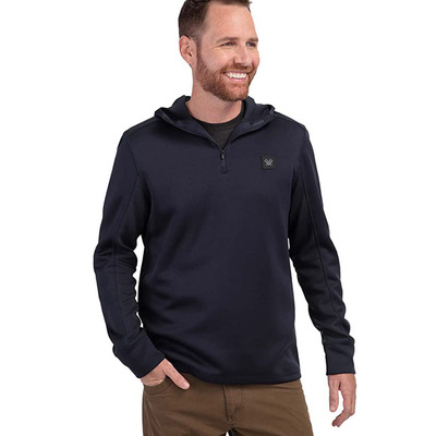 户外运动半拉链连帽长袖卫衣