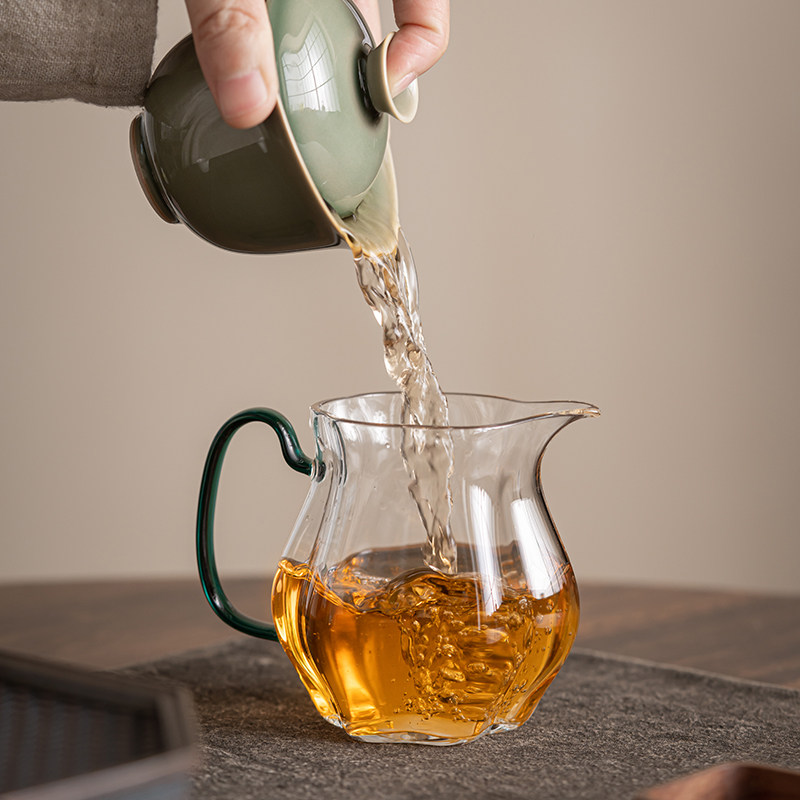 曼妙耐热玻璃茶海 公道杯分茶器功夫茶具配件公平茶道可加热加厚,餐饮具,公道杯,淘宝优惠券,粉丝福利购,淘宝优惠卷