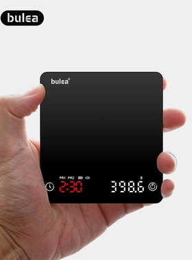 bulea小方意式咖啡电子秤咖啡称迷你专用hero灵智mini计时手冲
