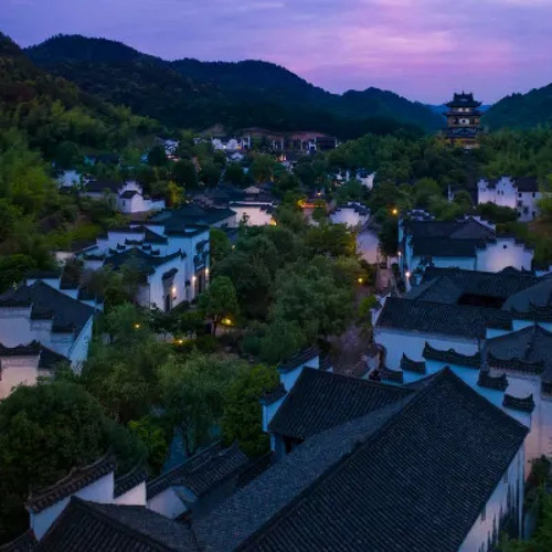 武义璟园蝶来望境酒店1-2晚连住含双早+私汤温泉+旅拍体验