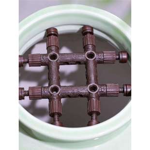 撒插花固定网格花瓶口插花器小原流花道中式花艺材料插花工具