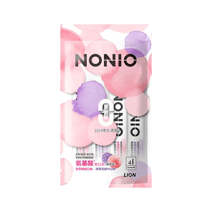【檀健次同款】狮王NONIO氨基酸条状装漱口水长效清新3袋