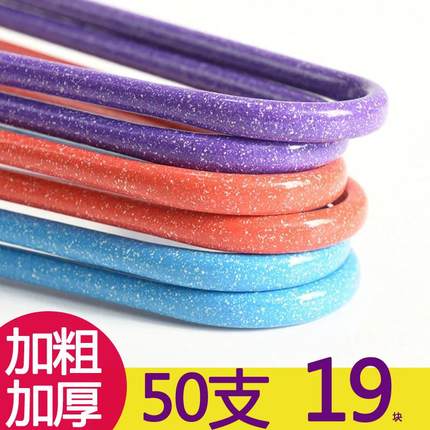 加粗加厚成人衣架家用儿童防滑无痕晾衣挂加长大号加硬晒衣服撑子
