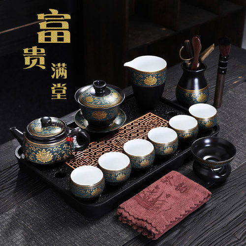 套装功夫茶具陶瓷高档