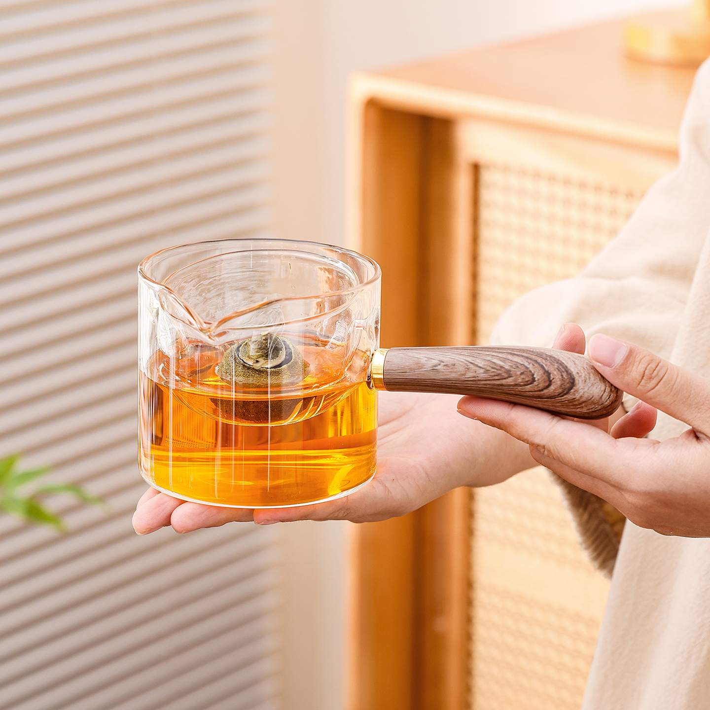 耐热玻璃公道杯泡茶小青柑逍遥泡茶壶茶海匀杯功夫茶具配件分茶器