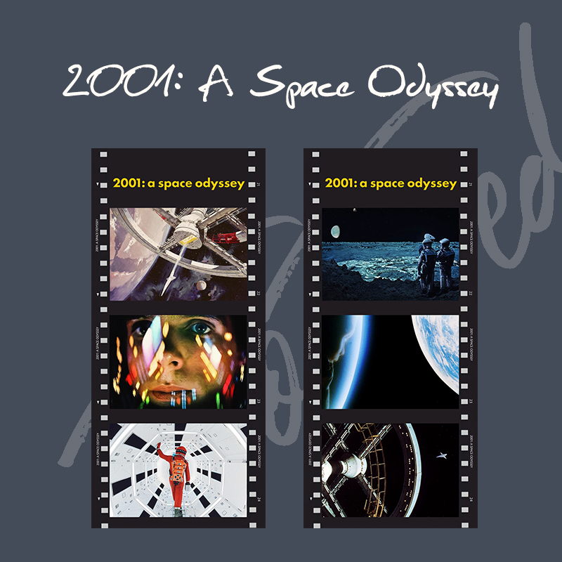 2001太空漫游胶片卡片电影经典