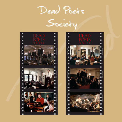 死亡诗社电影胶片卡片周边书签