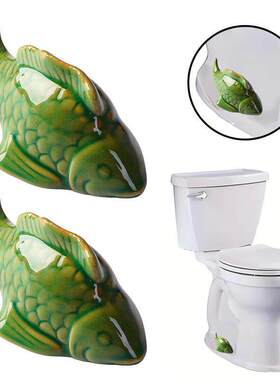 亚马逊 Cute Frog Covers Toilet Bolts 装饰性动物厕所螺栓盖