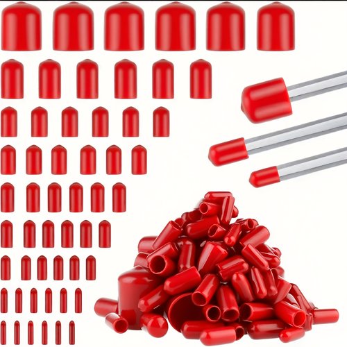 天亿工厂直销红色螺丝钢管保护套