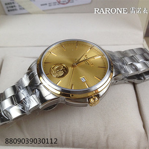 RARONE/雷诺机械全自动金色手表
