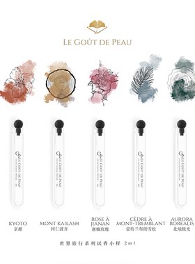 【试香小样】肌肤之味Le Gout dePeau 东方木质调小众中性香水2ml
