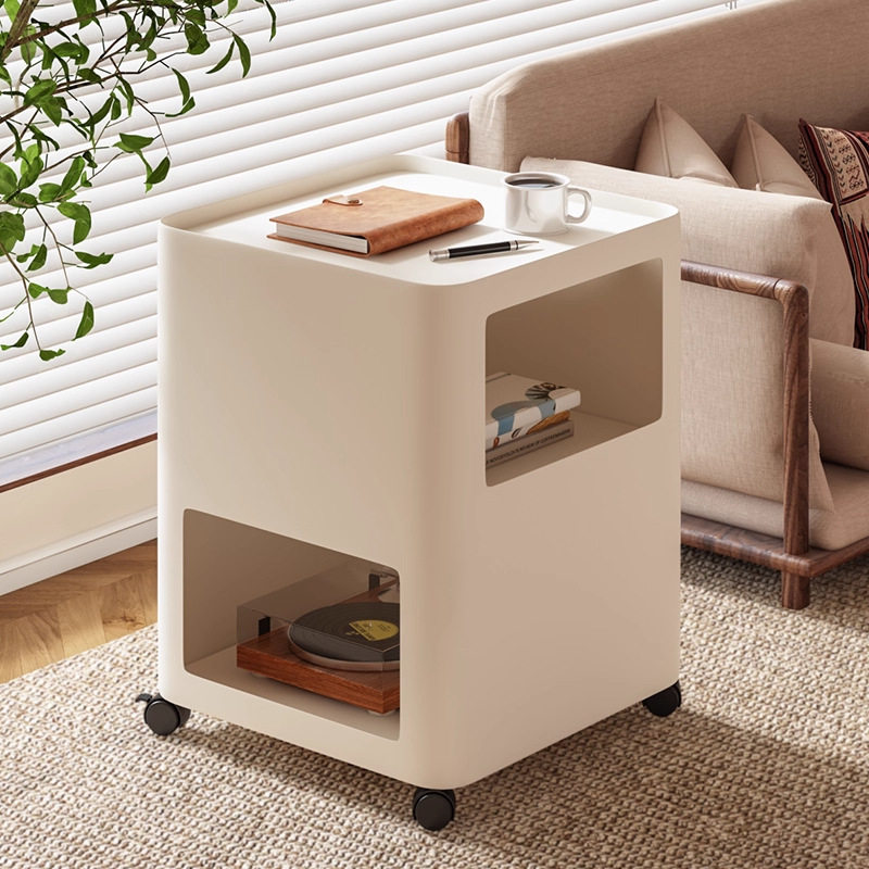 奶油风边几可移动客厅沙发边柜客厅创意小茶几家用卧室铁艺床头柜,住宅家具,移动边几/推车,淘宝优惠券,粉丝福利购,淘宝优惠卷