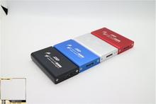 高速usb3.0 移动硬盘盒MSATA TO USB3.0 SSD固态硬盘盒铝合金外壳