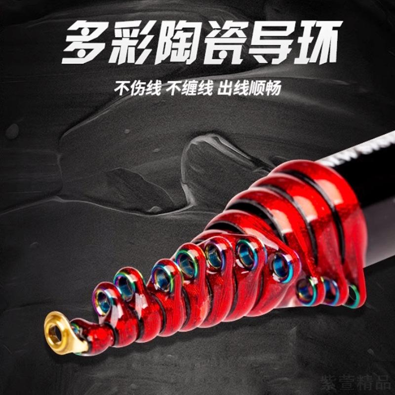 鱼竿谷麦过线环凹槽环陶瓷环手绑修复导环维修前打竿改装配件