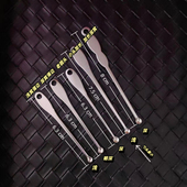 包邮 老式 挖耳勺不锈钢耳勺洁耳器带孔家用成人儿童掏耳勺薄边圆头