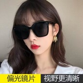潮开车偏光新款 gm墨镜女夏季 防晒海边防紫外线眼镜情侣太阳镜男款