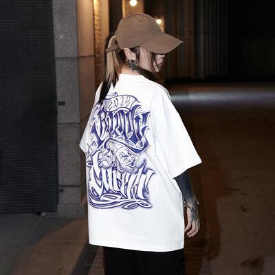 Will奇卡诺街头潮花体字T恤