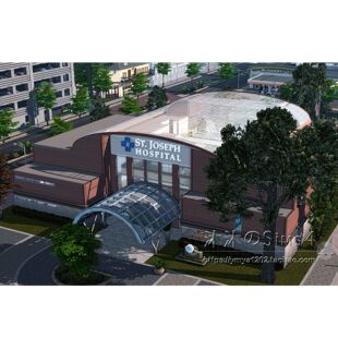 模拟人生4CC房屋mod|StJoseph医院|1.112可生产带家具|50x50|#448